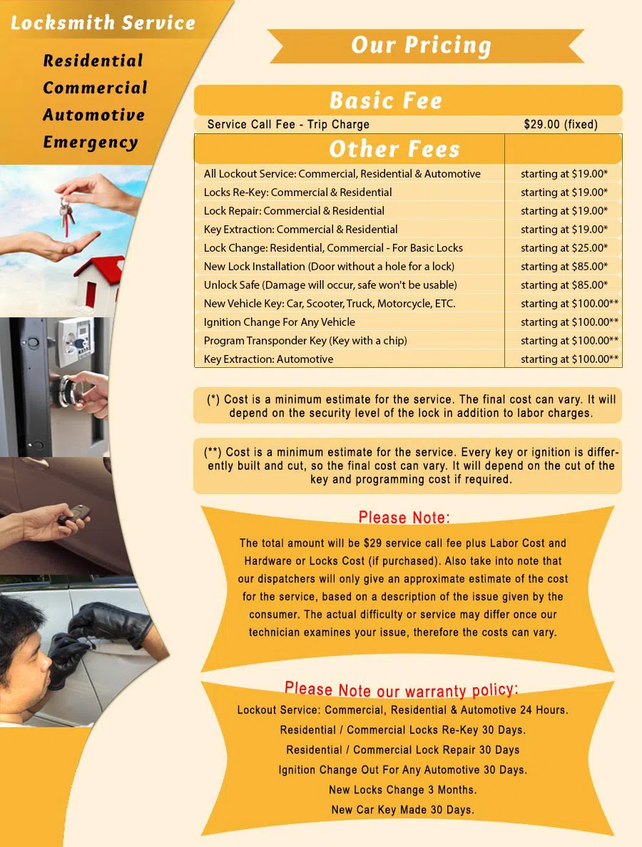 Locksmith Key Store Seattle, WA 206-801-9914